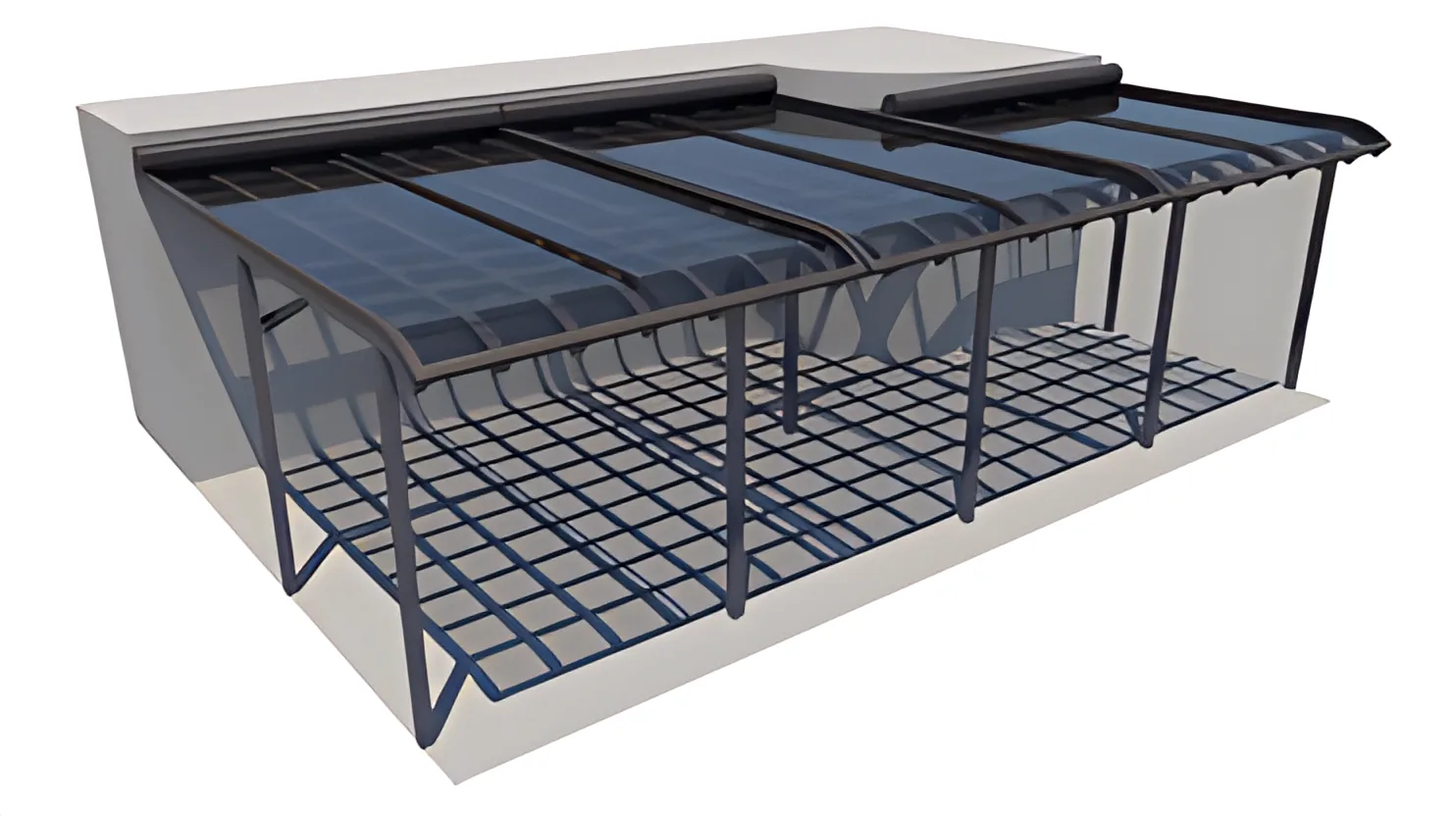 Aluminium Louvered Pergola / Canopy view 2