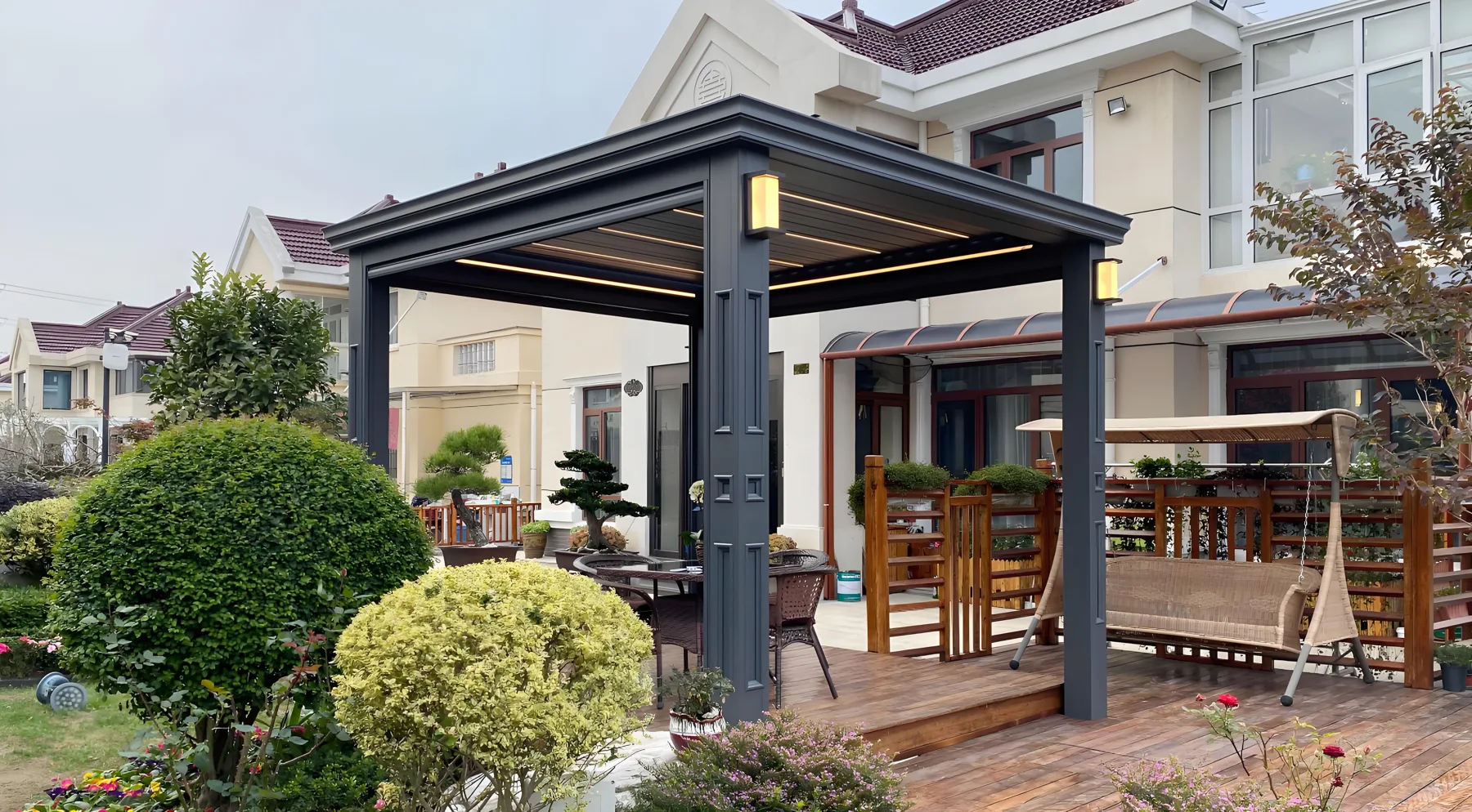 Outdoor Sun Shading — CURTAIN LUCO