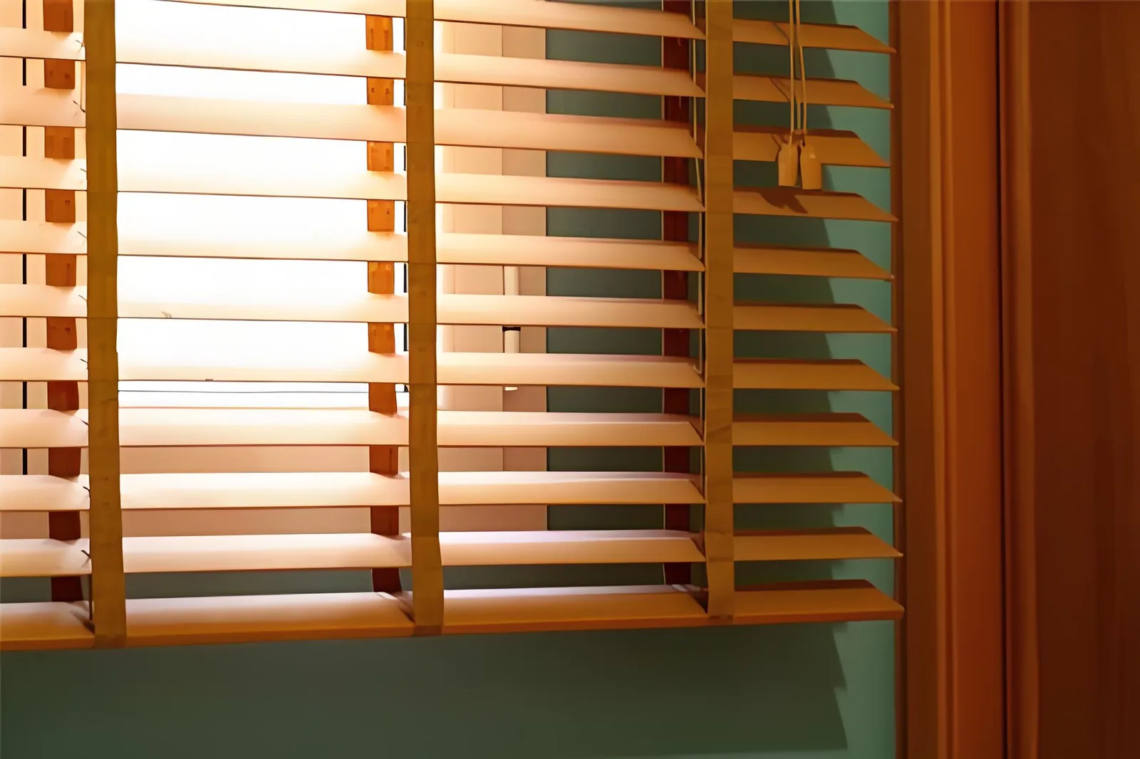 Basswood venetian blind slats